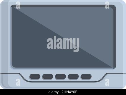 Video intercom icon cartoon vector. Door system. Phone security Stock Vector