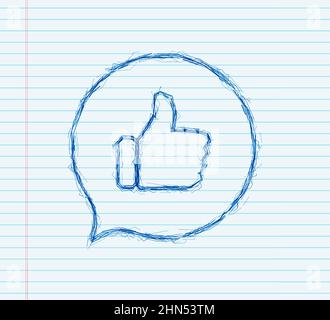 Cartoon paintbrush and palette of paints seven colors of rainbow. sketch icon. Vector stock illustration Stock Vector
