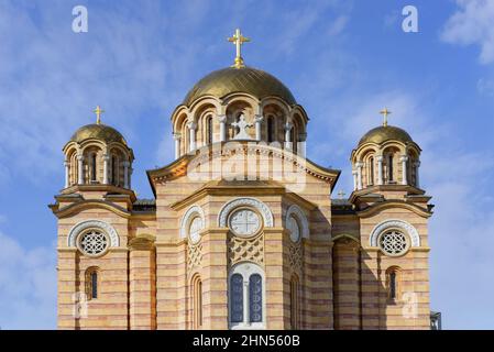 Orthodox Cathedral of Christ the Saviour in Banja Luka Stock Photo