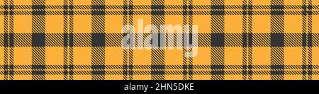 Plaid cotton textile background illustration Stock Vector