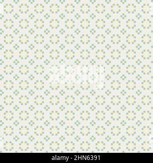 Abstract Cross-Pattern Dotted generative computational art illustration Stock Vector