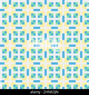 Abstract Cross-Pattern Dotted generative computational art illustration Stock Vector