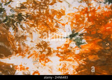 Abstract multicolored spot watercolor texture background Stock Photo