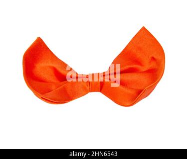 Bow tie multicolor elegant isolated on the white background Stock Photo