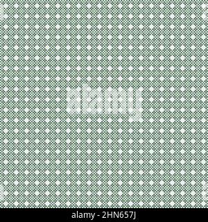 Abstract Cross-Pattern Dotted generative computational art illustration Stock Vector