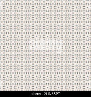 Abstract Cross-Pattern Dotted generative computational art illustration Stock Vector