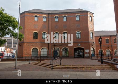 Kingston-upon-Hull Combined Court Centre, Grimsby, North East Lincolnshire, UK. Stock Photo