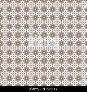 Abstract Cross-Pattern Dotted generative computational art illustration Stock Vector