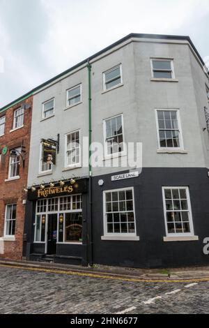 'Fretwells' public house on Scale Lane in Kingston upon Hull, (Hull), East Riding of Yorkshire, UK. Stock Photo