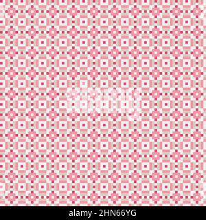 Abstract Cross-Pattern Dotted generative computational art illustration Stock Vector