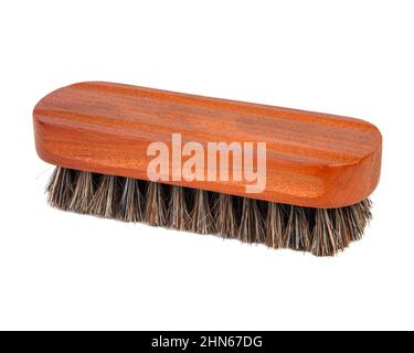 Shoe Brush White Background Horsehair Brush Leather Shoe Polishing Stock  Photo by ©kosoff 504725862