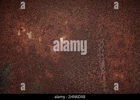Panoramic grunge rusted metal texture Stock Photo
