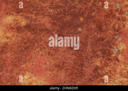 Panoramic grunge rusted metal texture Stock Photo