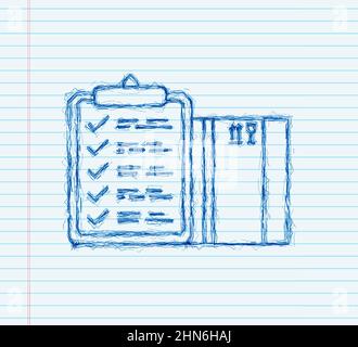 Delivery Website Banner. Delivery service app. sketch icon. Flat style vector illustration. Stock Vector