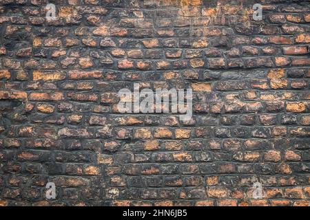 Background from the outer brick wall. Stock Photo