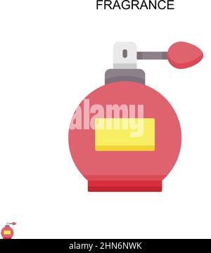 Fragrance Simple vector icon. Illustration symbol design template for web mobile UI element. Stock Vector