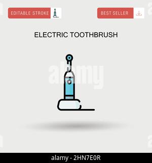 Electric Toothbrush Icon Stock Vector Image & Art - Alamy