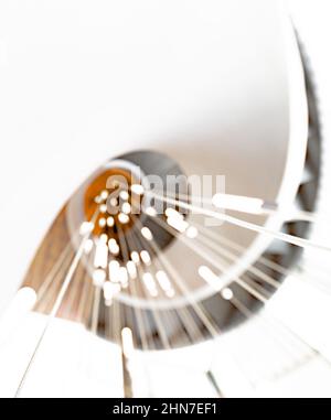 Abstract spiral Stock Photo