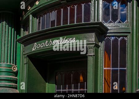 The Old Original Bookbinder's building, an historic seafood restaurant in Philadelphia, Pennsylvania Stock Photo