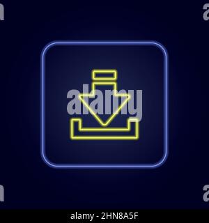 Colorful vector loading icon. Abstract progress loading bar isolated ...
