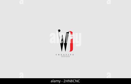 Alphabet letters Initials Monogram logo WG GW W G Stock Vector