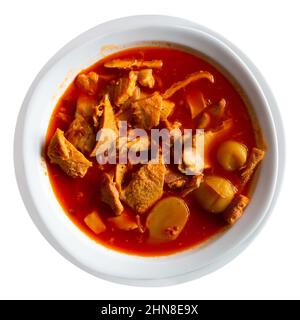 French stewed tripe dish Provencal-style tripe Stock Photo