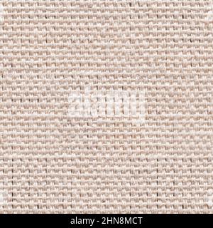 Elegant coton canvas texture in new light beige color for your design work. Seamless pattern background. Stock Photo