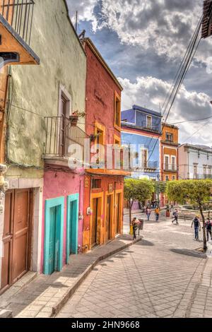 Guanajuato landmarks, HDR Image Stock Photo