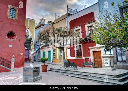 Guanajuato landmarks, HDR Image Stock Photo