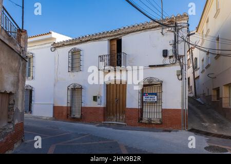 House for Sale, Arboleas Town, Almanzora Valley, Almeria province, Andalucía, Spain Stock Photo