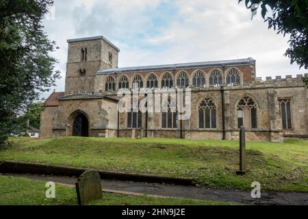 St Peter's Church, Barton-upon-Humber, North Lincolnshire, UK. Stock Photo