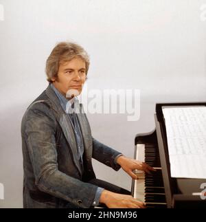 Piano Conclave, Musiksendung, Deutschland 1976, Mitwirkende: Schweizer Jazzpianist und Komponist George Gruntz Stock Photo