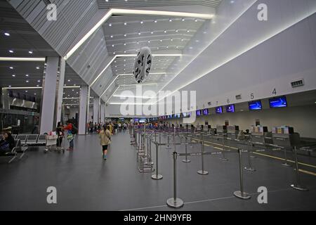 Taichung Airport ,commonly known as Ching Chuan Kang Airport Stock Photo