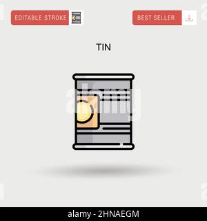 Realistic empty tin can with label and without. Sardine tin can mockup ...