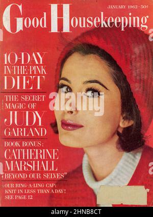 Vintage January 1962 'Good Housekeeping' magazine, USA Stock Photo