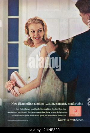 Vintage January 1962 'Good Housekeeping' magazine, USA Stock Photo