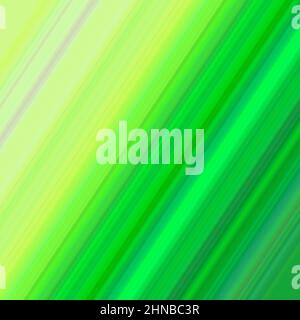 Bright expressive creative abstract linear digital illustration. Digital abstract drawing of light green diagonal straight lines Stock Photo