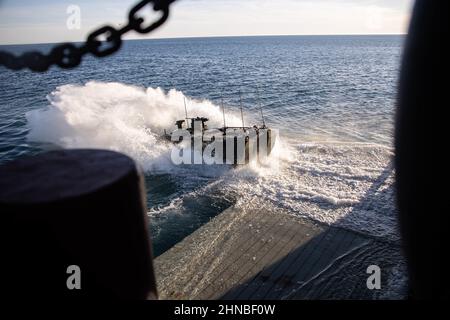 PACIFIC OCEAN (Mon. DD, 2022) An Amphibious Combat Vehicle With The 3rd ...