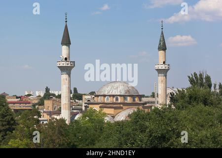 Mosque Juma-Jami in the city of Evpatoria, Crimea, Russia Stock Photo