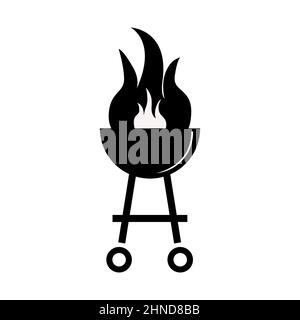 Abstract vector icon on the white, Illustration isolated for graphic and web design. Simple flat symbol. Stock Vector
