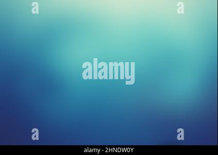 rerto blue abstract gradient natural background like ocean, with bokeh for copy space backdrop design Stock Photo