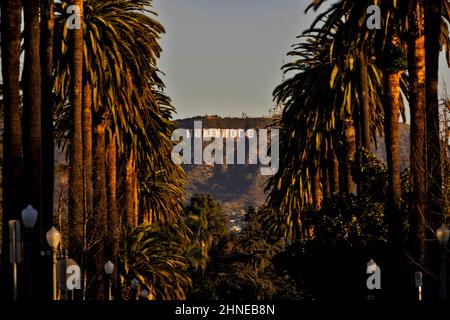 Iconic Hollywood Sign Changing To 'Rams House' After Super Bowl