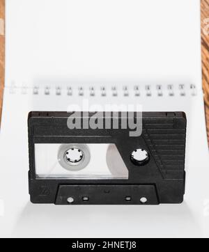 Audio cassette tape SONY C-60,low-noise, made in Japan, side A ...
