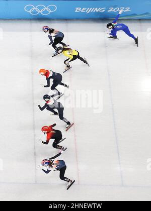 Beijing, China. 16th Feb, 2022. Grant Hardie Of Great Britain Competes 