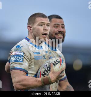 Wakefield, England - 13 February 2022 - Wakefield Trinity's James Batchelor during the Rugby League Betfred Super League Round 1 Wakefield Trinity vs Hull FC at Be Well Support Stadium, Wakefield, UK  Dean Williams Stock Photo