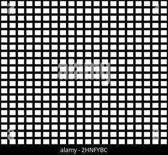 Seamlesesly repeatable lines, stripes grid, mesh geometric design element - stock vector illustration, clip-art graphics Stock Vector