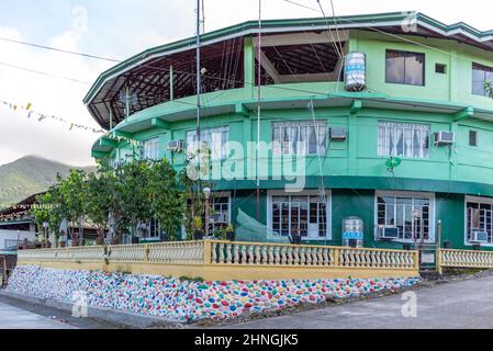 Pintuyan views and sunset Stock Photo