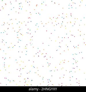 Colorful random, diffuse circles, dots pattern. Scattered speckles, polka dots - stock vector illustration, clip-art graphics Stock Vector