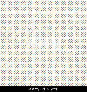 Colorful random, diffuse circles, dots pattern. Scattered speckles, polka dots - stock vector illustration, clip-art graphics Stock Vector