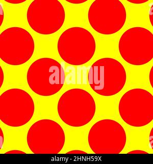 Popart dutone, red-yellow vector texture, patttern - stock vector illustration, clip-art graphics Stock Vector